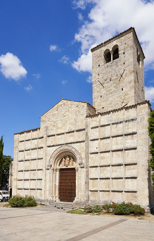 圣文森佐和阿纳斯塔西奥教堂，意大利的Ascoli Piceno Marche